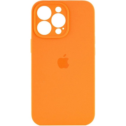 Чехол Silicone Case Camera Protect для Apple iPhone 16 Pro Max Orange AA