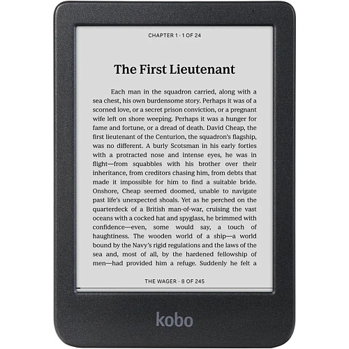 Електронна книга Kobo Clara Colour Black (N367-KU-BK-K-CK) - придбати в Дніпрі, Україні: ціна, характеристики | інтернет-магазин TOUCH