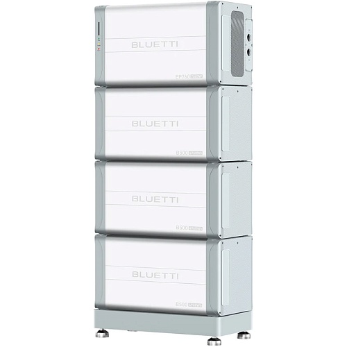Гибридный солнечный инвертор Bluetti EP760 7600W + АКБ 3 x Home Battery Backup B500 4960Wh