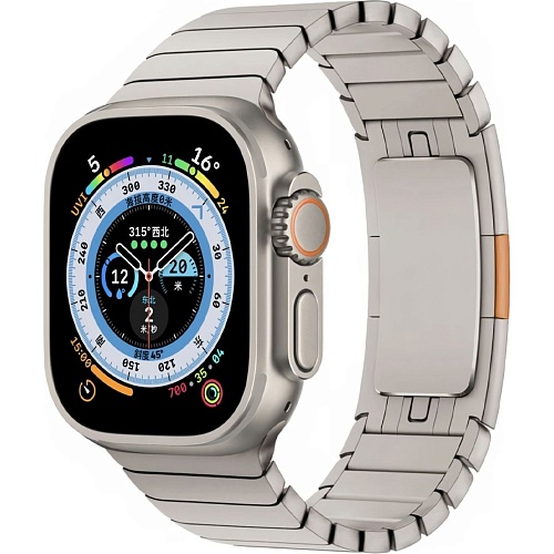 Ремешок DK Stainless Steel для Apple Watch 49/46/45/44/42mm Steel