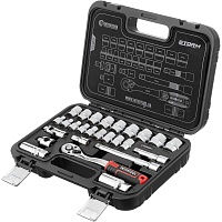 Набор торцевых головок с трещоткой Intertool ET-8026 26шт Набор торцевых головок с трещоткой Intertool ET-8026 26шт