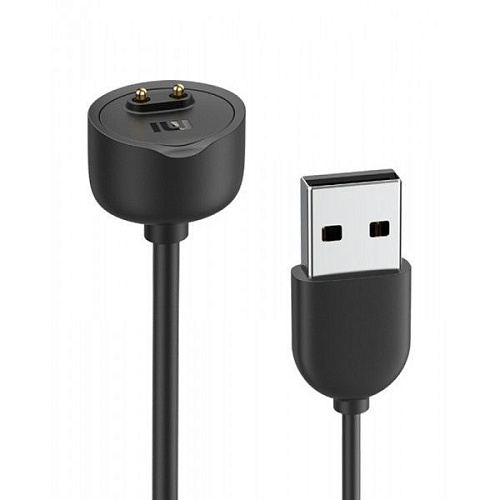 Зарядное устройство USB Charger для Xiaomi Mi Smart Band 5/6/7 (Black)