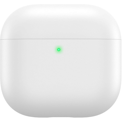 Чехол AhaStyle Ultra-Thin Colorful Silicone Case для Airpods 4 White (CP-WG172-WE)
