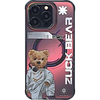 Чехол Zuck Bear New York Never Sleeps MagSafe Case для Apple iPhone 15 Pro Max Bronx Energy Чехол Zuck Bear New York Never Sleeps MagSafe Case для Apple iPhone 15 Pro Max Bronx Energy