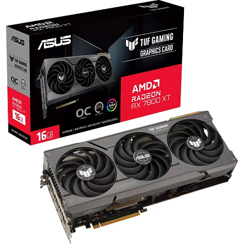 Відеокарта Asus TUF Gaming Radeon RX 7800 XT OC Edition 16GB (90YV0JJ0-M0NA00) - придбати в Дніпрі, Україні: ціна, характеристики | інтернет-магазин TOUCH