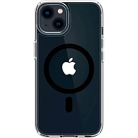 Чехол WiWU Magnetic Crystal Case для Apple iPhone 14 Transparent/Black