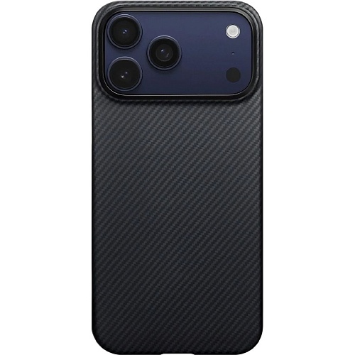 Чехол Pitaka Ultra-Slim Twill для Apple iPhone 17 Pro Max Black/Grey (KI1701BPM)