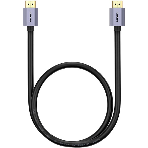 Кабель Baseus High Definition HDMI 2.0 4K 1m Black (WKGQ020001)