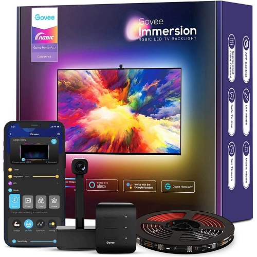 Светодиодная лента для подсветки телевизора Govee Immersion RGBIC LED TV Backlight 55-65"