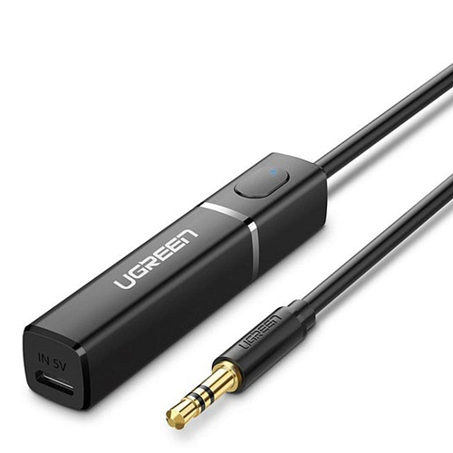 Bluetooth аудио трансмиттер Ugreen Bluetooth 5.0 Stereo Transmitter with 3.5mm Audio Plug (40761)