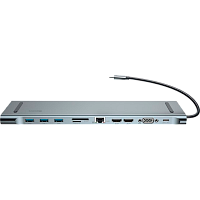 USB-хаб Baseus Enjoyment Series Type-C Notebook HUB Adapter Dark Gray (CATSX-G0G) USB-хаб Baseus Enjoyment Series Type-C Notebook HUB Adapter Dark Gray (CATSX-G0G)