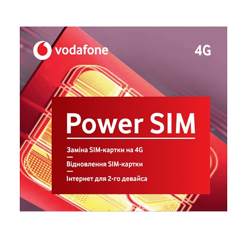 Стартовый пакет Vodafone ''Замена Sim''