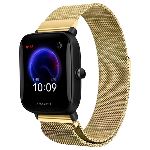 Універсальний ремінець Milanese Design Band для Xiaomi Amazfit Bip 20mm Champagne Gold - придбати в Дніпрі, Україні: ціна, характеристики | інтернет-магазин TOUCH