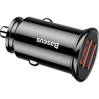 Автомобильное зарядное устройство Baseus Circular 2xUSB PPS 5A (CCALL-YD01) Black