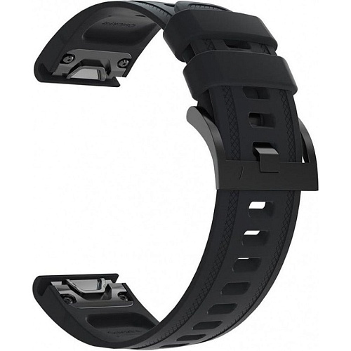 Ремешок ArmorStandart Silicon для Garmin 20mm Black (ARM60799)