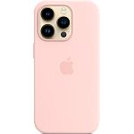 Чехол Apple Silicone Case with MagSafe для Apple iPhone 14 Pro Chalk Pink (MPTH3)