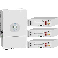 Система хранения энергии Deye SUN-10K-SG02LP1-EU-AM3 10kW + 3 АКБ SE-G5.1Pro-B 15.36 kWh (51.2V/100Ah/5120Wh) Система хранения энергии Deye SUN-10K-SG02LP1-EU-AM3 10kW + 3 АКБ SE-G5.1Pro-B 15.36 kWh (51.2V/100Ah/5120Wh)