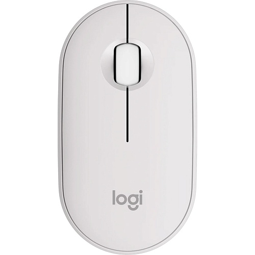 Мышь Logitech Pebble Mouse 2 M350s Tonal White (910-007013)