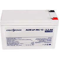 Аккумулятор LogicPower Silver AGM-MG 12V (12V/7.2Ah/86Wh) (2328) Аккумулятор LogicPower Silver AGM-MG 12V (12V/7.2Ah/86Wh) (2328)