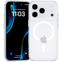 Чехол Benks Crystal Case with MagSafe для Apple iPhone 17 Pro Transparent