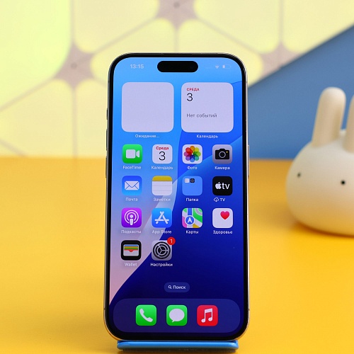 Смартфон Apple iPhone 15 Pro 256GB Natural Titanium (MTV53) Б/У Смартфон Apple iPhone 15 Pro 256GB Natural Titanium (MTV53) Б/У