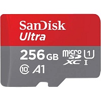 Карта пам'яті SanDisk microSDXC 256GB UHS-I Ultra A1 V10 (SDSQUAC-256G-GN6MN) - придбати в Дніпрі, Україні: ціна, характеристики | інтернет-магазин TOUCH Карта пам'яті SanDisk microSDXC 256GB UHS-I Ultra A1 V10 (SDSQUAC-256G-GN6MN) - придбати в Дніпрі, Україні: ціна, характеристики | інтернет-магазин TOUCH