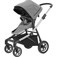 Детская коляска Thule Sleek Aluminum/Gray Melange (11000001) Детская коляска Thule Sleek Aluminum/Gray Melange (11000001)