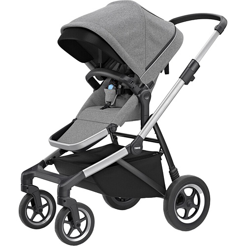 Детская коляска Thule Sleek Aluminum/Gray Melange (11000001)