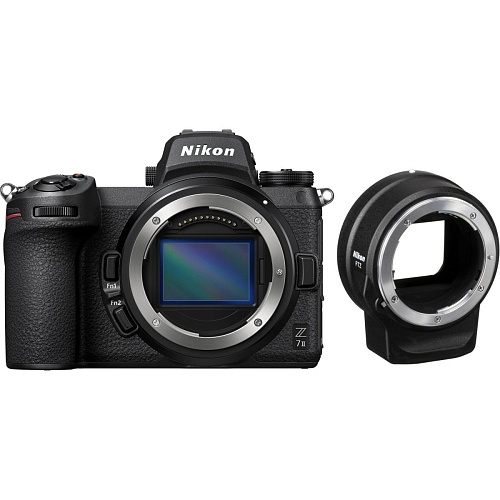 Беззеркальный фотоаппарат Nikon Z6 II + FTZ Mount Adapter Black (VOA060K002) 