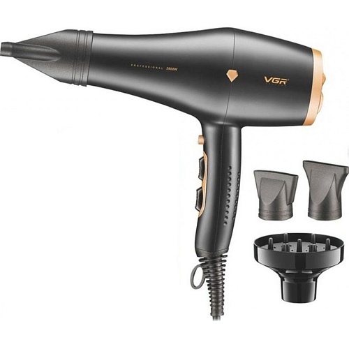 Фен VGR V-462 Black/Gold
