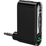 Bluetooth аудіо адаптер Baseus BSBA-02 AUX Wireless Audio Receiver Black (WXQY010001)