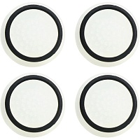 Накладки на стики Thumb Grips 4-pack для PS4/PS5/Xbox White Black Накладки на стики Thumb Grips 4-pack для PS4/PS5/Xbox White Black
