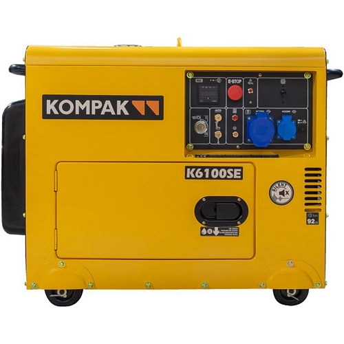 Генератор дизельний Kompak K6100SE - придбати в Дніпрі, Україні: ціна, характеристики | інтернет-магазин TOUCH