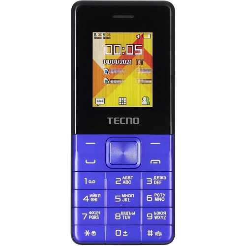Мобильный телефон Tecno T301 Blue (4895180778698) UA-UCRF