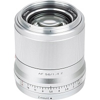 Объектив Viltrox AF 56mm f/1.4 STM Lens for Nikon Z Silver Объектив Viltrox AF 56mm f/1.4 STM Lens for Nikon Z Silver