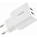 Мережевий зарядний пристрій Usams T24 10W White (CC90TC01)