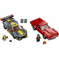 Конструктор LEGO Speed Champions Chevrolet Corvette C8.R Race Car and 1968 Chevrolet Corvette (76903) Конструктор LEGO Speed Champions Chevrolet Corvette C8.R Race Car and 1968 Chevrolet Corvette (76903)