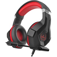 Ігрові навушники REAL-EL GDX-7575 Black/Red (EL124100042) - придбати в Дніпрі, Україні: ціна, характеристики | інтернет-магазин TOUCH