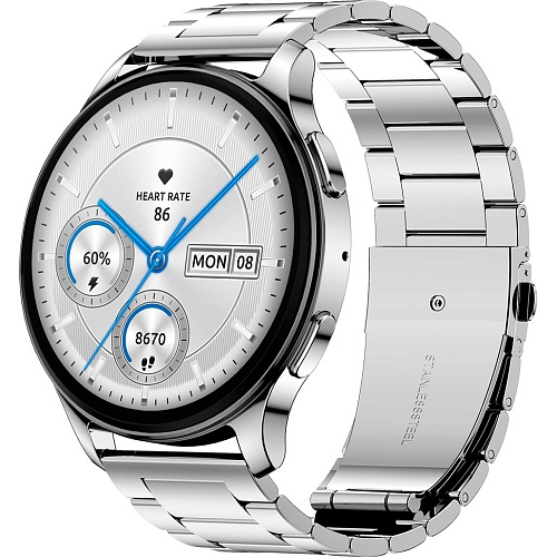Смарт-годинник Amazfit Pop 3R Metallic Silver - придбати в Дніпрі, Україні: ціна, характеристики | інтернет-магазин TOUCH