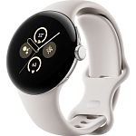 Смарт-годинник Google Pixel Watch 2 Polished Silver/Porcelain Band EU