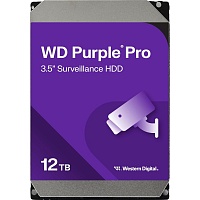 Жесткий диск 3.5" WD Purple Pro 12TB SATA 512MB (WD122PURP)