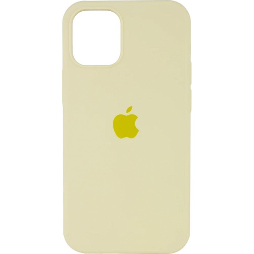 Чехол Silicone Case для Apple iPhone 15 Plus Mellow Yellow AA