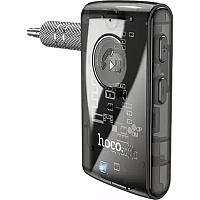 Bluetooth аудио адаптер Hoco E66 Transparent Jazz Black