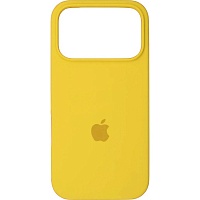 Чехол Silicone Case для Apple iPhone 17 Pro Max Sunny Yellow AA