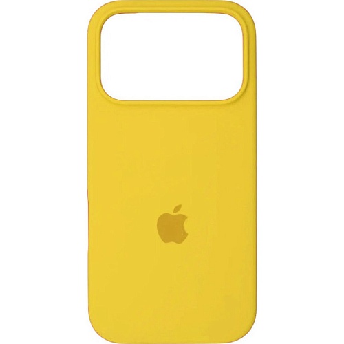 Чехол Silicone Case для Apple iPhone 17 Pro Max Sunny Yellow AA