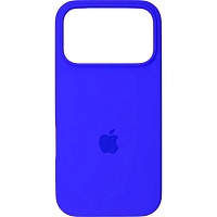 Чехол Silicone Case для Apple iPhone 17 Pro Max Shiny Blue AA
