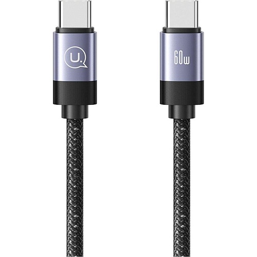 Кабель Usams US-SJ704 Rui Magnetic USB-C to USB-C 60W 1m Tarnish (SJ704USB01)