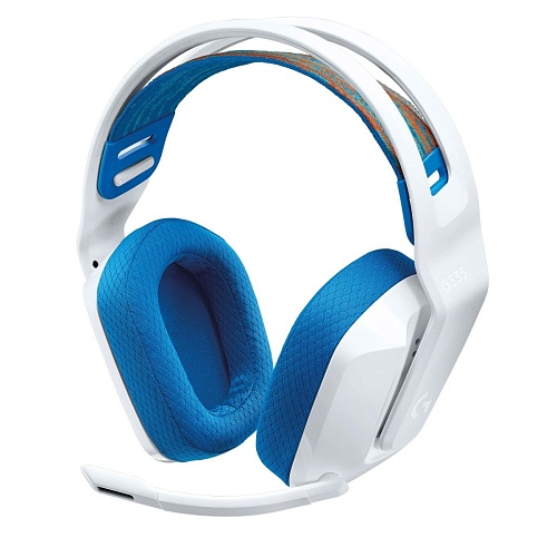 Игровые наушники Logitech G535 Lightspeed Wireless White (981-001029)