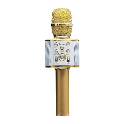 Мікрофон HOCO BK3 Cool Sound (Gold) - придбати в Дніпрі, Україні: ціна, характеристики | інтернет-магазин TOUCH