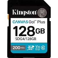 Карта пам'яті Kingston SDXC Canvas Go! Plus 128GB Class 10 UHS-I U3 V30 (SDG4/128GB) - придбати в Дніпрі, Україні: ціна, характеристики | інтернет-магазин TOUCH Карта пам'яті Kingston SDXC Canvas Go! Plus 128GB Class 10 UHS-I U3 V30 (SDG4/128GB) - придбати в Дніпрі, Україні: ціна, характеристики | інтернет-магазин TOUCH